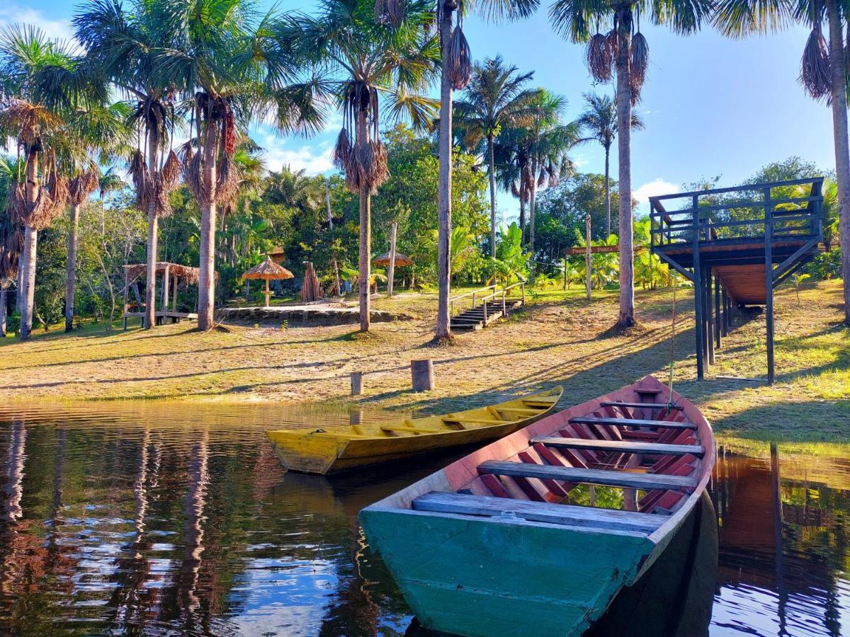 מנאוס Ponta Poranga Jungle Lodge מראה חיצוני תמונה