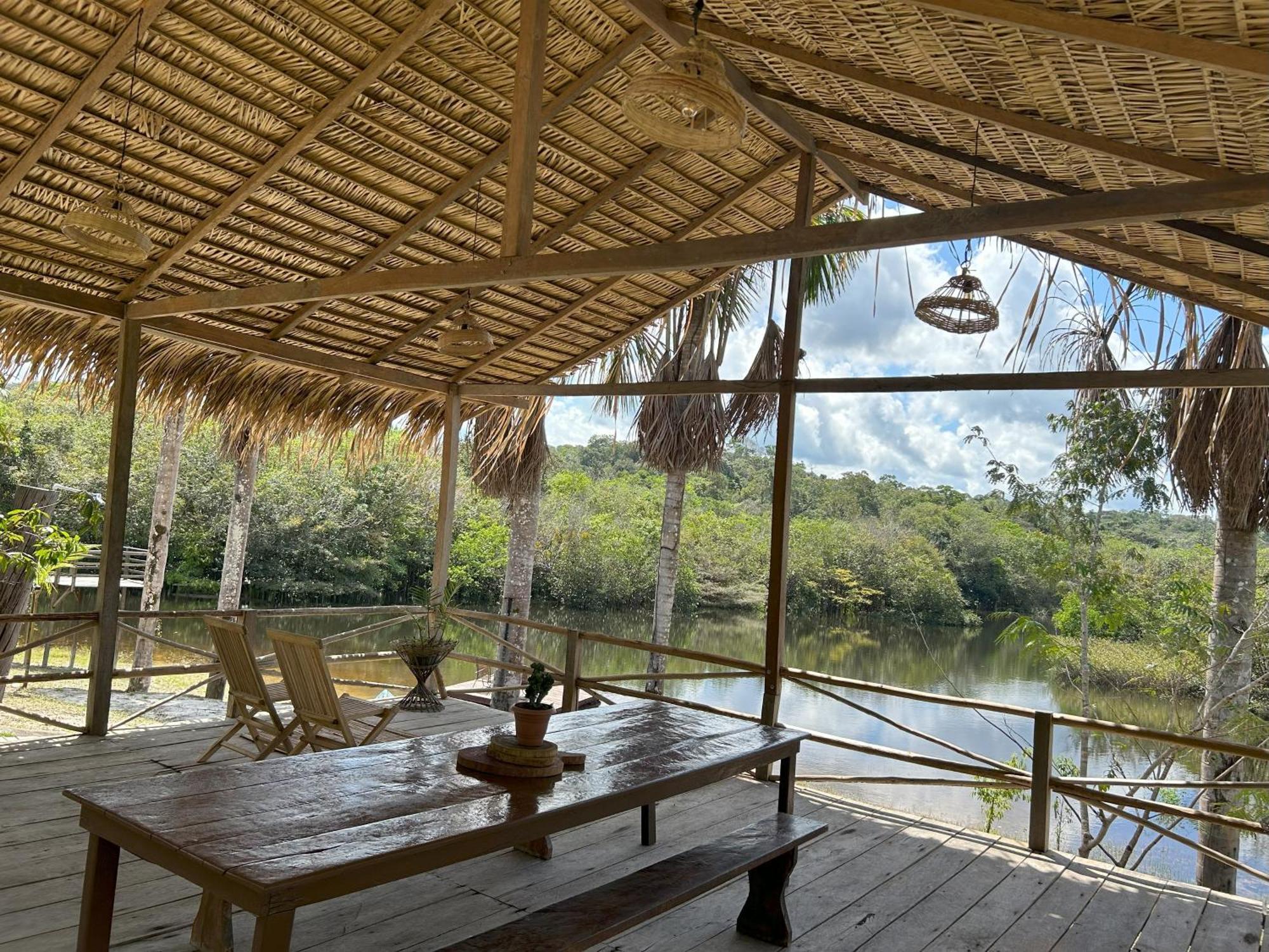 מנאוס Ponta Poranga Jungle Lodge מראה חיצוני תמונה